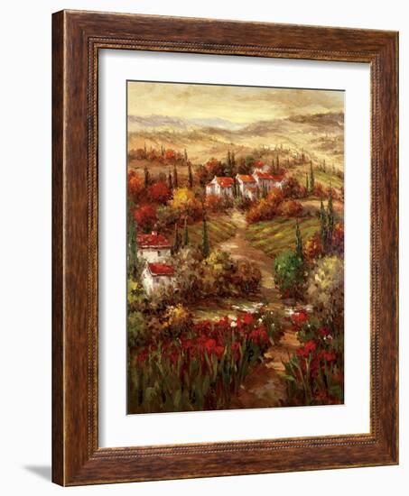 Tuscan Village-Hulsey-Framed Art Print