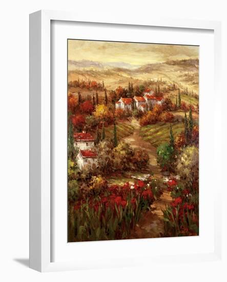 Tuscan Village-Hulsey-Framed Art Print