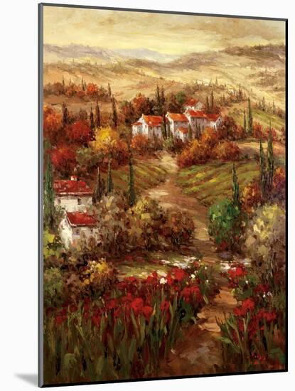 Tuscan Village-Hulsey-Mounted Art Print