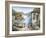 Tuscan Villas on the Lake-Marilyn Dunlap-Framed Art Print