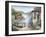 Tuscan Villas on the Lake-Marilyn Dunlap-Framed Art Print