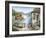 Tuscan Villas on the Lake-Marilyn Dunlap-Framed Premium Giclee Print