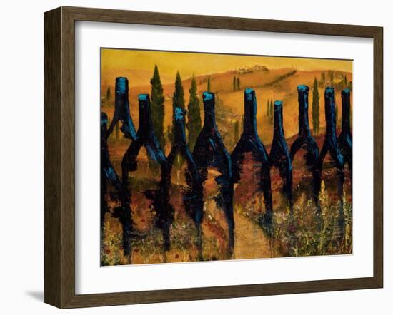 Tuscan Vinos-Jodi Monahan-Framed Art Print