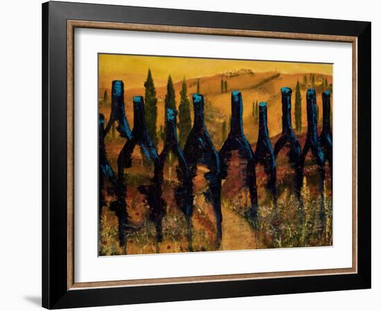 Tuscan Vinos-Jodi Monahan-Framed Art Print