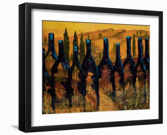 Tuscan Vinos-Jodi Monahan-Framed Art Print