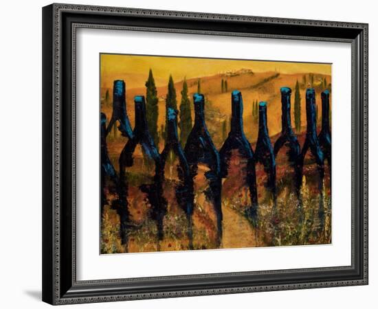 Tuscan Vinos-Jodi Monahan-Framed Art Print