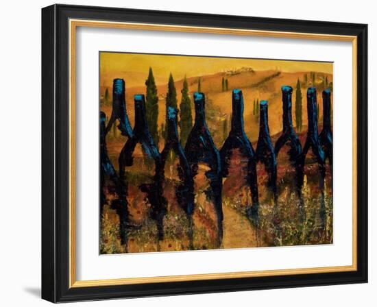 Tuscan Vinos-Jodi Monahan-Framed Art Print