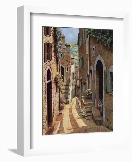 Tuscan Walkway-Guido Borelli-Framed Art Print