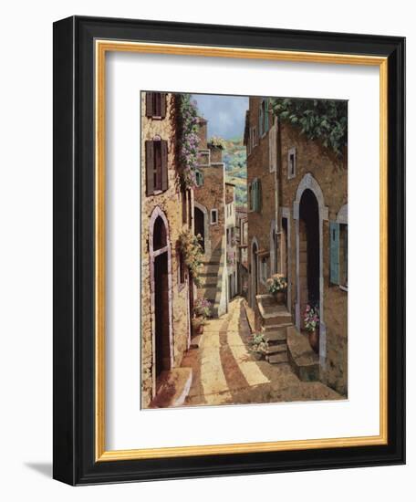 Tuscan Walkway-Guido Borelli-Framed Art Print