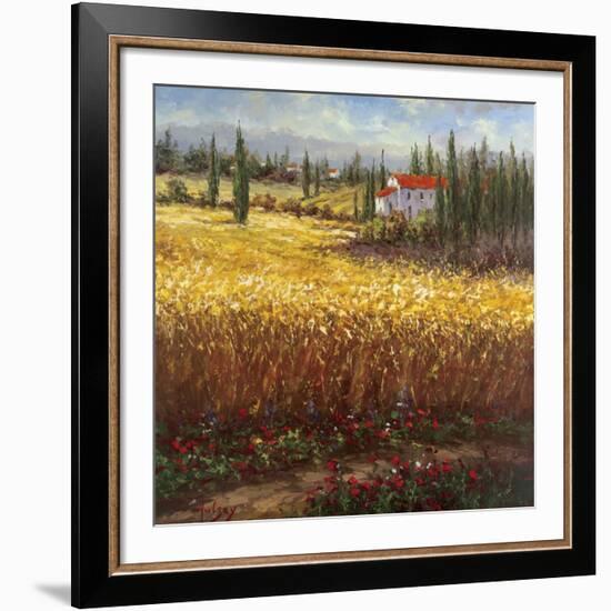 Tuscan Wheat-Hulsey-Framed Art Print