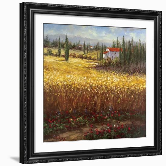 Tuscan Wheat-Hulsey-Framed Art Print