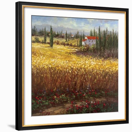 Tuscan Wheat-Hulsey-Framed Art Print