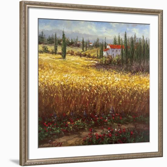 Tuscan Wheat-Hulsey-Framed Art Print