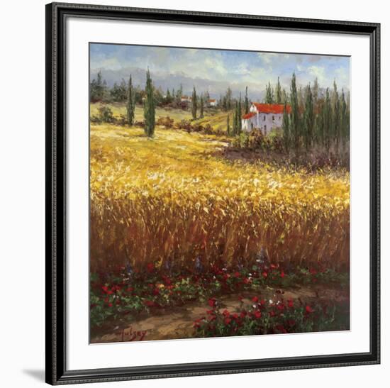 Tuscan Wheat-Hulsey-Framed Art Print