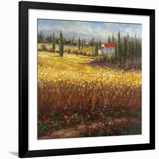 Tuscan Wheat-Hulsey-Framed Art Print