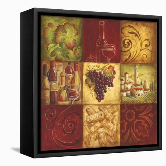 Tuscan Wine II-Gregory Gorham-Framed Stretched Canvas