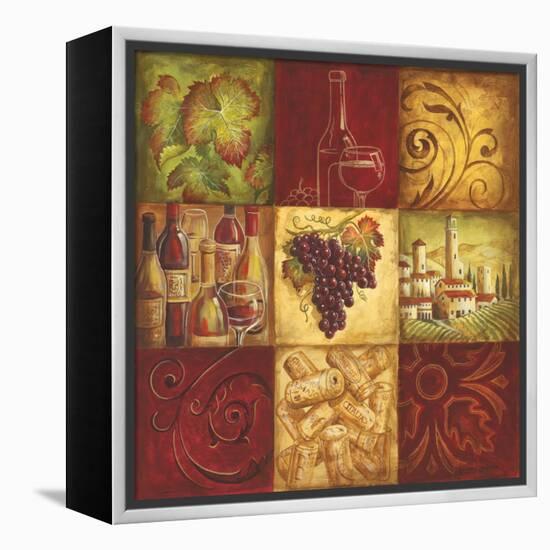 Tuscan Wine II-Gregory Gorham-Framed Stretched Canvas