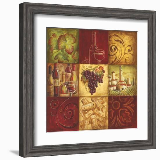 Tuscan Wine II-Gregory Gorham-Framed Art Print