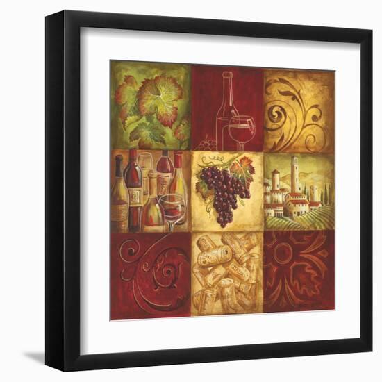 Tuscan Wine II-Gregory Gorham-Framed Art Print