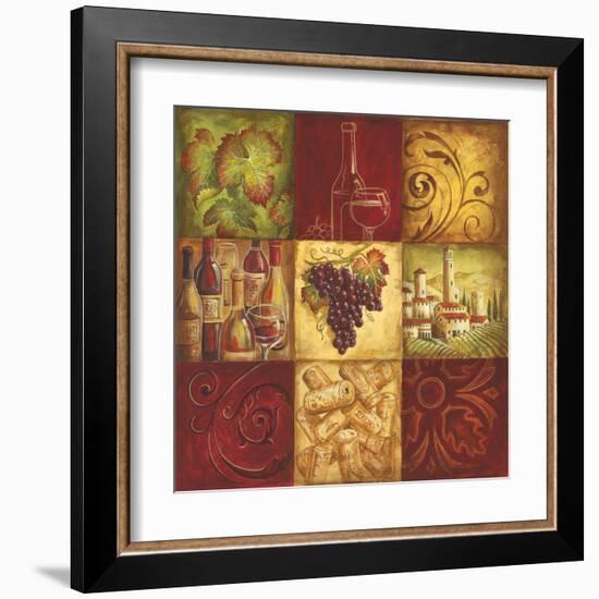 Tuscan Wine II-Gregory Gorham-Framed Art Print