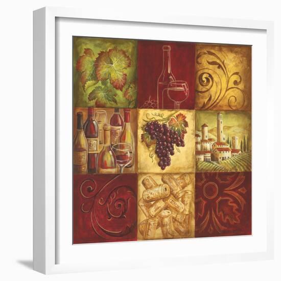 Tuscan Wine II-Gregory Gorham-Framed Art Print