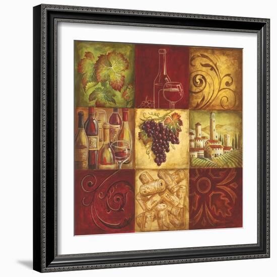 Tuscan Wine II-Gregory Gorham-Framed Art Print