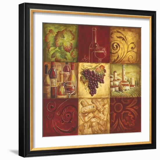 Tuscan Wine II-Gregory Gorham-Framed Art Print