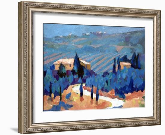 Tuscany 2, 2007-Clive Metcalfe-Framed Giclee Print