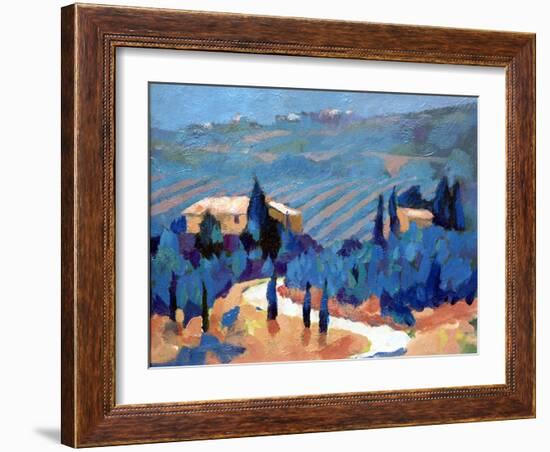 Tuscany 2, 2007-Clive Metcalfe-Framed Giclee Print