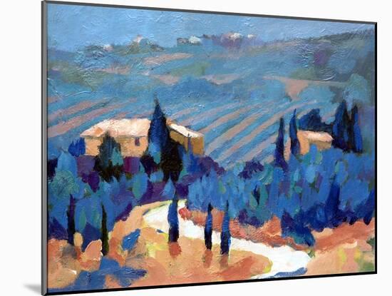 Tuscany 2, 2007-Clive Metcalfe-Mounted Giclee Print