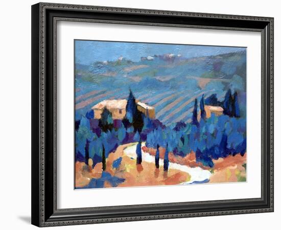 Tuscany 2, 2007-Clive Metcalfe-Framed Giclee Print