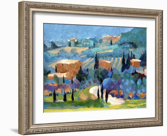 Tuscany, 2007-Clive Metcalfe-Framed Giclee Print