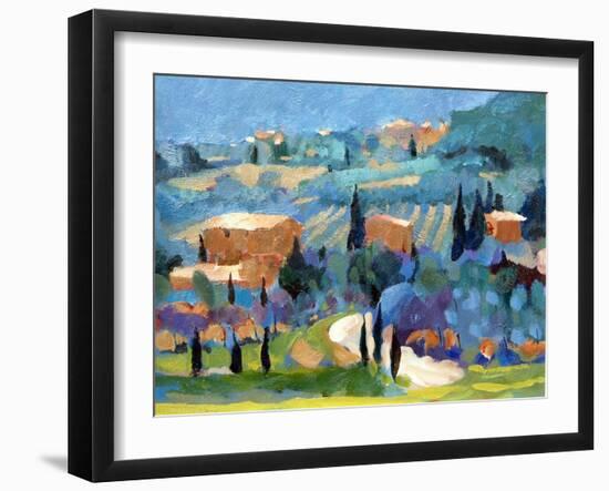 Tuscany, 2007-Clive Metcalfe-Framed Giclee Print