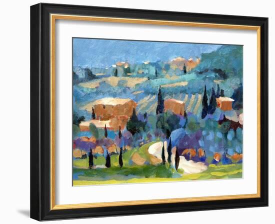 Tuscany, 2007-Clive Metcalfe-Framed Giclee Print