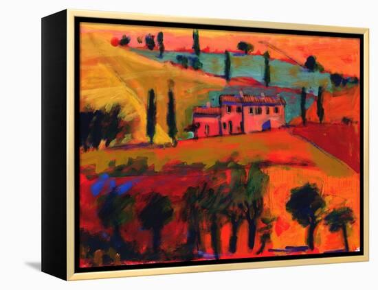 Tuscany, 2008-Paul Powis-Framed Premier Image Canvas