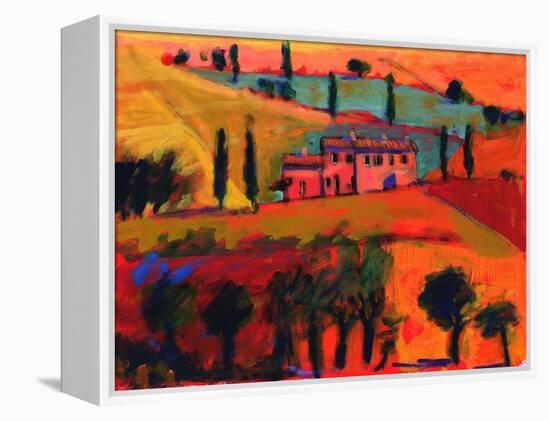 Tuscany, 2008-Paul Powis-Framed Premier Image Canvas