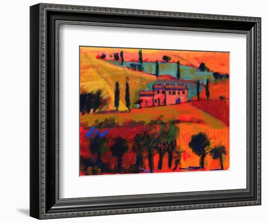 Tuscany, 2008-Paul Powis-Framed Giclee Print