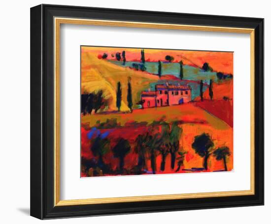 Tuscany, 2008-Paul Powis-Framed Giclee Print