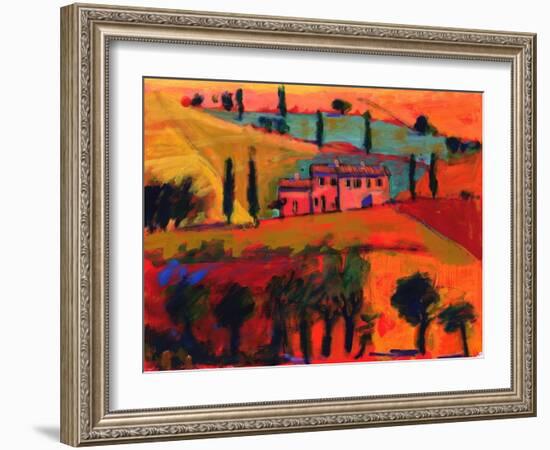 Tuscany, 2008-Paul Powis-Framed Giclee Print