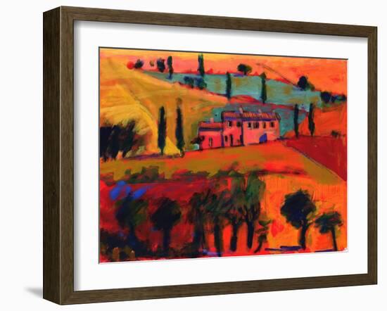 Tuscany, 2008-Paul Powis-Framed Giclee Print