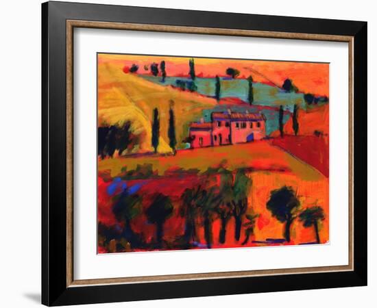 Tuscany, 2008-Paul Powis-Framed Giclee Print