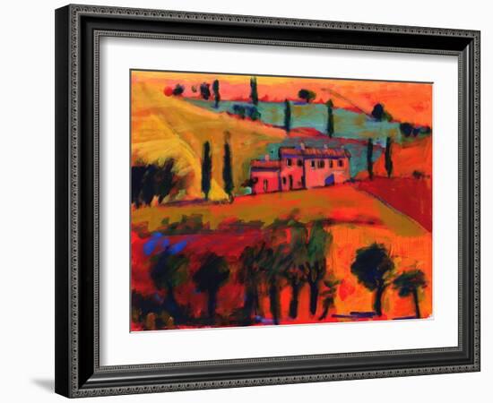 Tuscany, 2008-Paul Powis-Framed Giclee Print