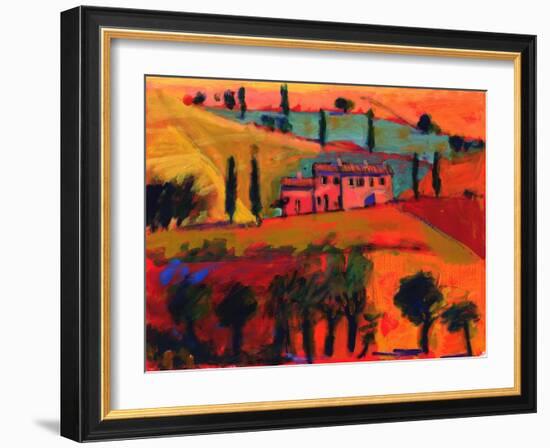 Tuscany, 2008-Paul Powis-Framed Giclee Print