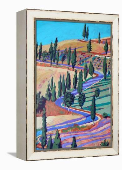 Tuscany, 2019 (Acrylic on Board)-Paul Powis-Framed Premier Image Canvas