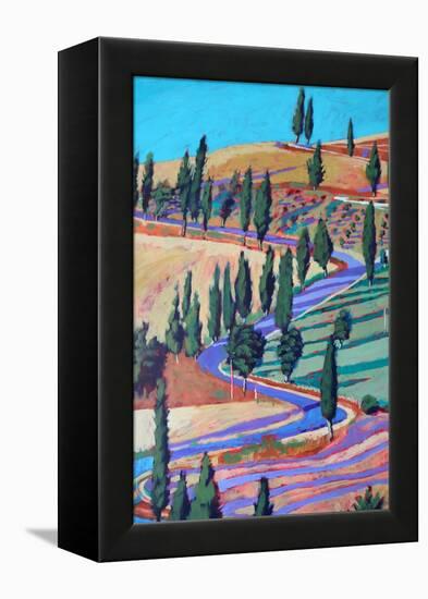 Tuscany, 2019 (Acrylic on Board)-Paul Powis-Framed Premier Image Canvas