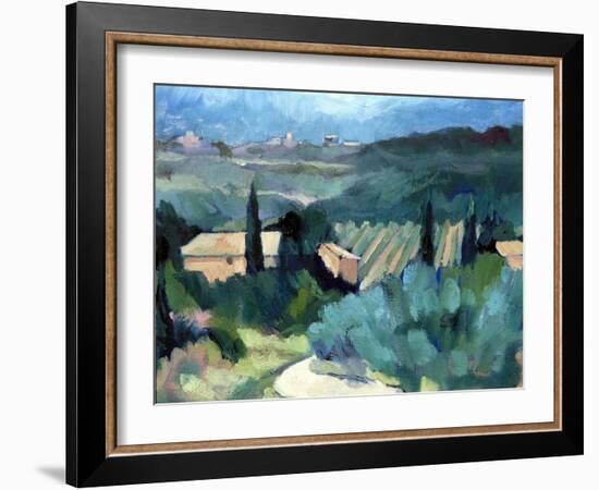 Tuscany 3, 2007-Clive Metcalfe-Framed Giclee Print