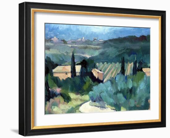 Tuscany 3, 2007-Clive Metcalfe-Framed Giclee Print