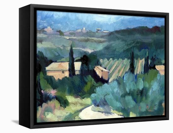 Tuscany 3, 2007-Clive Metcalfe-Framed Premier Image Canvas