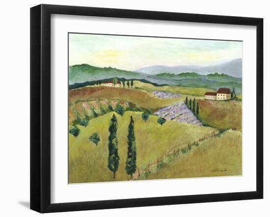 Tuscany Afternoon I-Kris Taylor-Framed Art Print