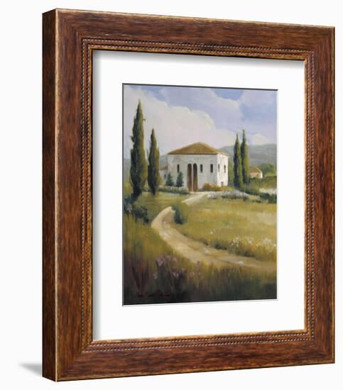 Tuscany Afternoon-Carolyne Hawley-Framed Art Print